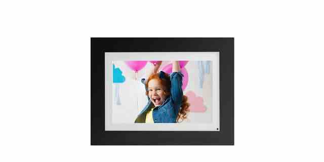 Mit dem Simply Smart Home Photoshare-Rahmen können Sie ganz einfach Fotos und Videoclips von Telefonen an Rahmen senden.