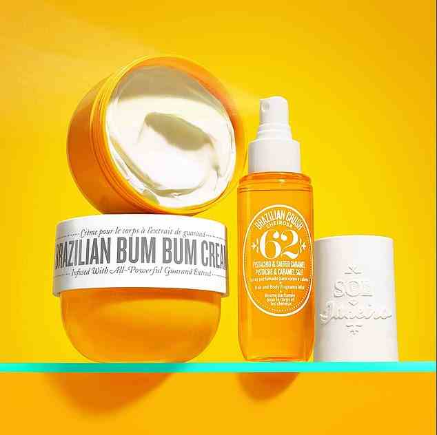 Das Körperspray Sol de Janeiro Brazilian Crush Cheirosa 62 teilt den dekadenten Duft der berühmten Brazilian Bum Bum Cream.