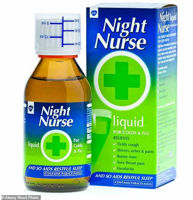 Der Missbrauch von rezeptfreien Erkältungs- und Grippemitteln wie Night Nurse (im Bild) könnte geradezu gefährlich sein