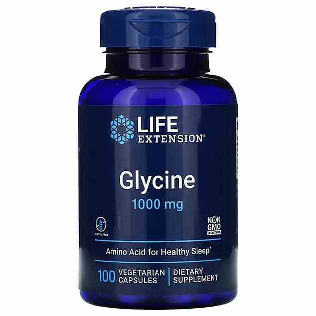 Glycine is an amino acid, which are molecules the body uses for growth and repair and to create hormones and brain chemicals called neurotransmitters