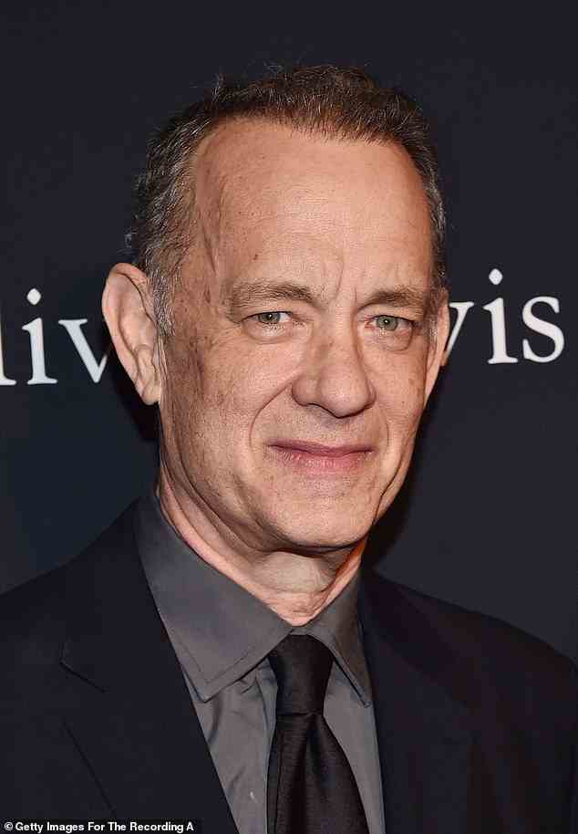 Hollywood's favourite every man, Tom Hanks, 66 seems to have embraced natural ageing as well