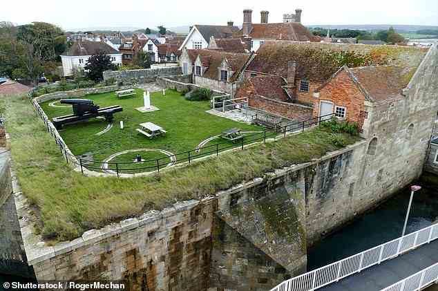 The Isle of Wight's Yarmouth Castle, pictured, enjoyed its best year for visitor numbers to date in 2022
