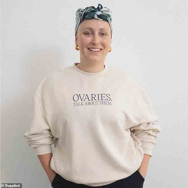 Sie möchte, dass die Menschen die Anzeichen und Symptome von Eierstockkrebs kennen und sich sicher fühlen, auf Antworten zu drängen, wenn sie wissen, dass etwas mit ihrem Körper nicht stimmt