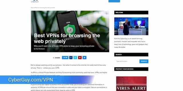 Auf der Suche nach dem besten VPN?  Besuchen Sie cyberguy.com für weitere Informationen.