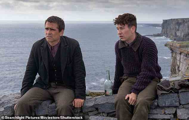 Erfolg: Die Schauspieler Colin Farrell und Barry Keoghan in Martin McDonaghs von der Kritik gefeiertem The Banshees of Inisherin;  Der Film hat neun Oscar-Nominierungen erhalten