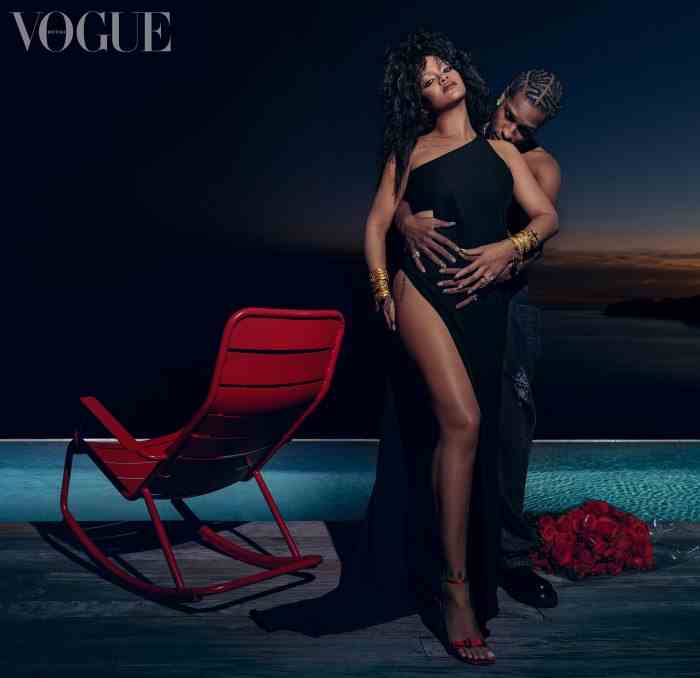 Rihanna ziert Vogue mit ASAP und Baby