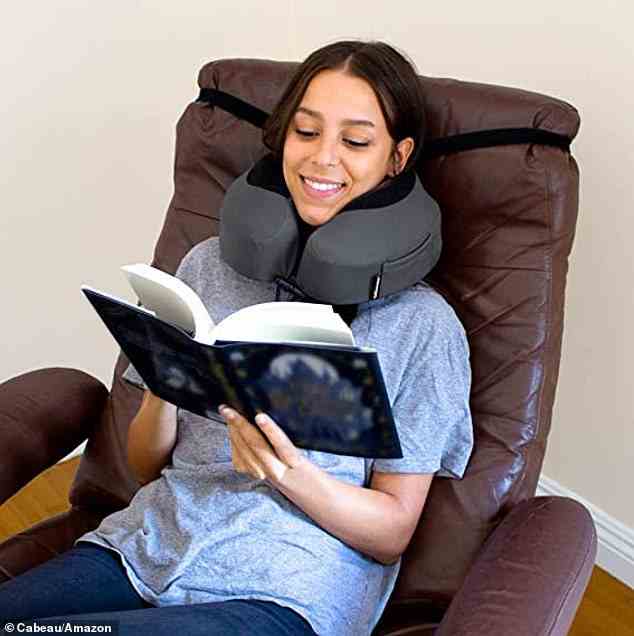 Sie können den Cabeau Evolution S3 überall verwenden, von Ihrem Büro bis zu einem Lounge-Sessel, um Schmerzen und Beschwerden vorzubeugen.
