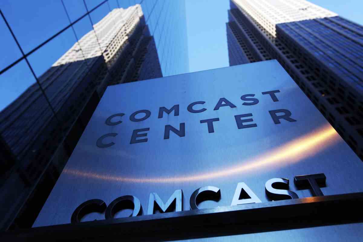 Das Hauptgebäude von Comcast in Philadelphia.