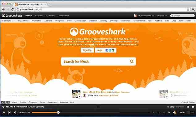 Grooveshark bot 35 Millionen Nutzern kostenlose Musikdownloads an, aber das Unternehmen hatte keine Geschäfte mit Musiklabels und war gezwungen, den Stecker zu ziehen