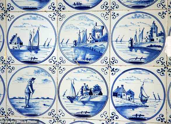 Earthenware blue-and-white tiles have become synonymous with Delft