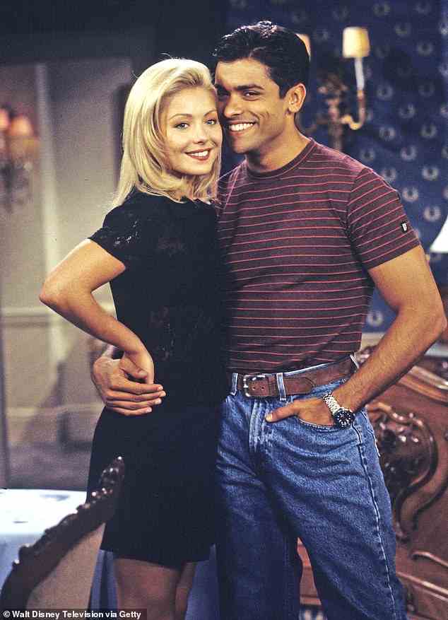 Wirbelwind-Romanze: Ripa und Consuelos trafen sich 1995 am Set der ABC-Seifenoper All My Children und heirateten nur ein Jahr später
