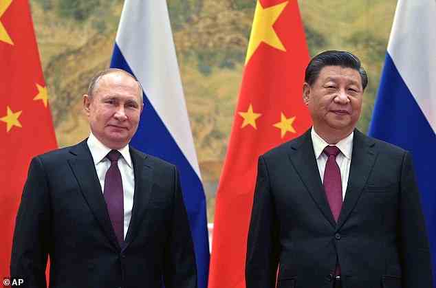 Die Sanktionen kommen inmitten der Besorgnis der Verbündeten über die immer engeren Beziehungen zwischen Russland und China