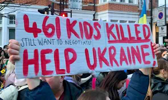Ukraine Kinderplakat