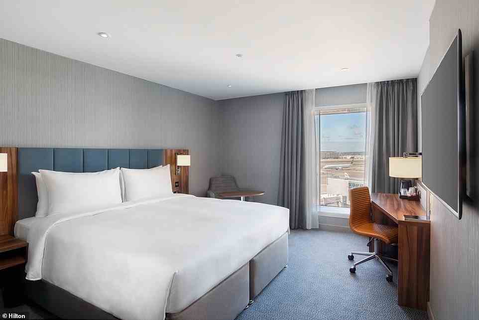 'Hilton Garden Inn at London Heathrow Terminals 2 and 3' is billed as a 'must-stay destination for aviation enthusiasts'