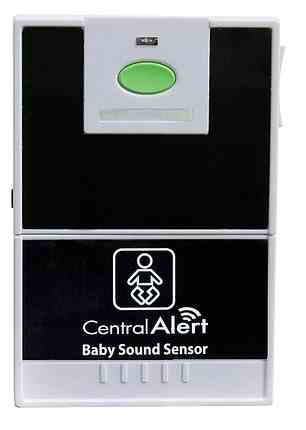 Der Empfänger wird mit dem Babysensor verbunden, der nicht weiter als 1,50 m vom Baby entfernt ist, und sendet das Signal an den Empfänger, wenn er Weinen erkennt
