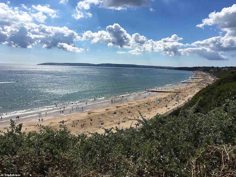 Pictured above is Bournemouth Beach, which ranks 24th in Europe