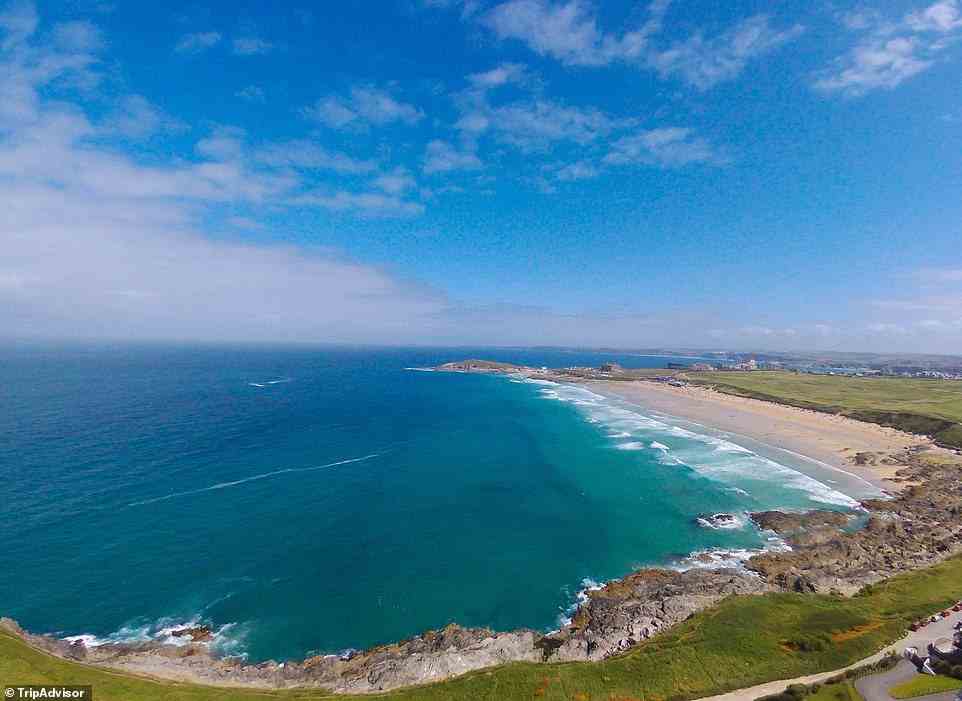 Surf hot spot Fistral Beach in Cornwall snaps up 22nd place on the European list