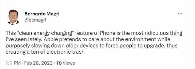 Und andere glauben, dass die Funktion Apples Weg ist, Leute dazu zu bringen, ihre iPhones zu aktualisieren