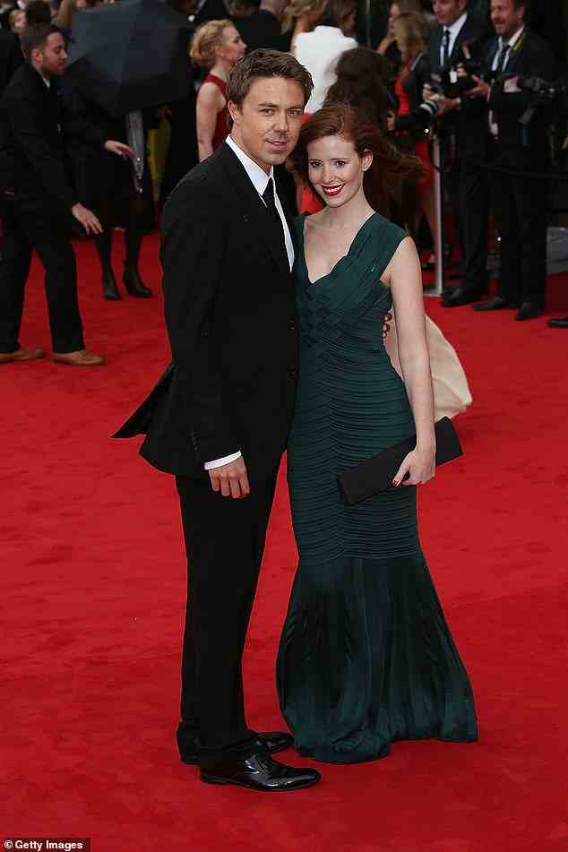 Rumbled: Andrew Buchan’s alleged affair with co-star Leila Farzad was exposed after estranged wife Amy Nuttall discovered the former Broadchurch star had purchased racy lingerie in a size that was not her own