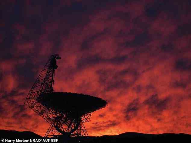 Ist jemand da draußen?  Acht mysteriöse neue Funksignale wurden dank eines neuen, auf künstlicher Intelligenz trainierten Algorithmus entdeckt, von dem Forscher hoffen, dass er die Suche nach Außerirdischen rationalisieren wird.  Sie durchsuchten eine Sammlung von Sternen, die vom Green Bank Telescope in West Virginia entdeckt wurden