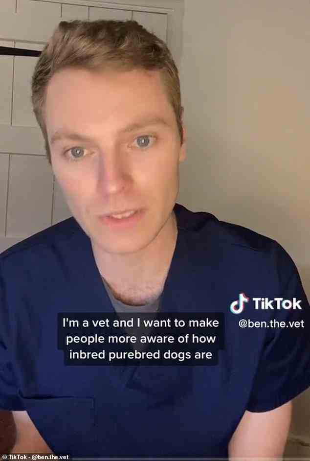 Ein Tierarzt und TikTokker, bekannt als Ben the Vet, hat ein Video gedreht, um das Problem der Inzucht bei Hunden hervorzuheben – und um zu erklären, warum dies Gesundheitsrisiken für die Tiere darstellt