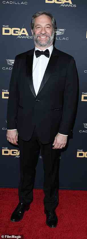 Aufnahmen machen: Judd Apatow lieferte einen glühenden Monolog, als er am Samstagabend die Directors Guild of America Awards moderierte, wo er Tom Cruise verspottete