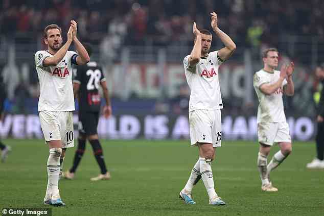 Tottenham verlor im San Siro mit 0:1 gegen den AC Milan, aber sie befinden sich immer noch fest im Champions-League-Duell