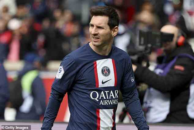 Lionel Messis Vertrag mit PSG läuft im Sommer aus und er wird mit einem Wechsel vom französischen Meister in Verbindung gebracht