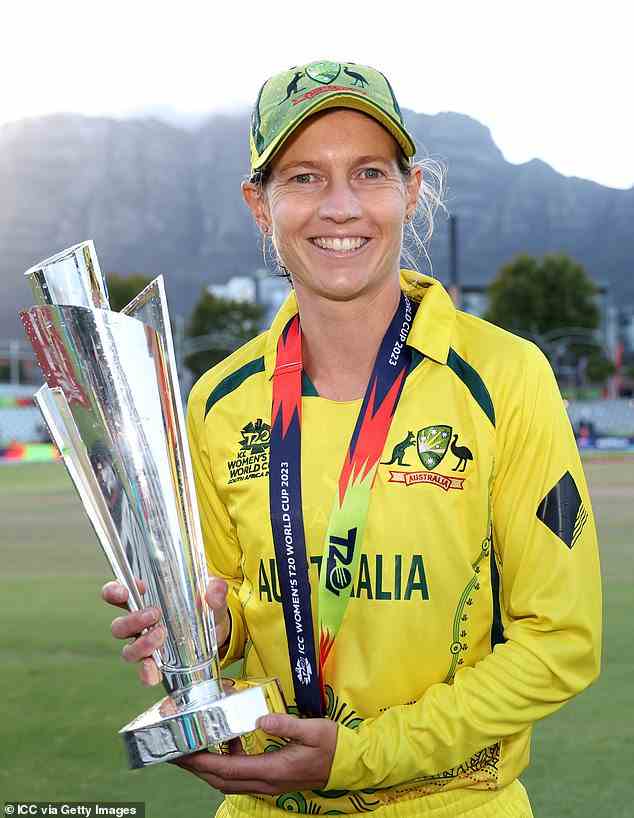 Meg Lanning führte Australien am Sonntag in Südafrika zu einem weiteren T20-Weltcup-Sieg gegen das Gastgeberland