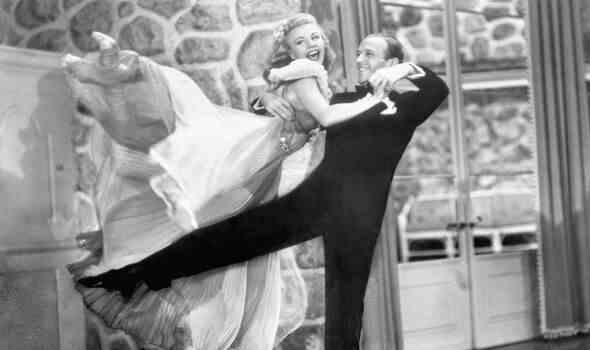 Ginger Rogers und Fred Astaire tanzen
