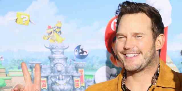 Chris Pratt hat eine Gegenreaktion wegen seines Castings als Stimme von Mario erhalten "Der Super Mario Bros.-Film."