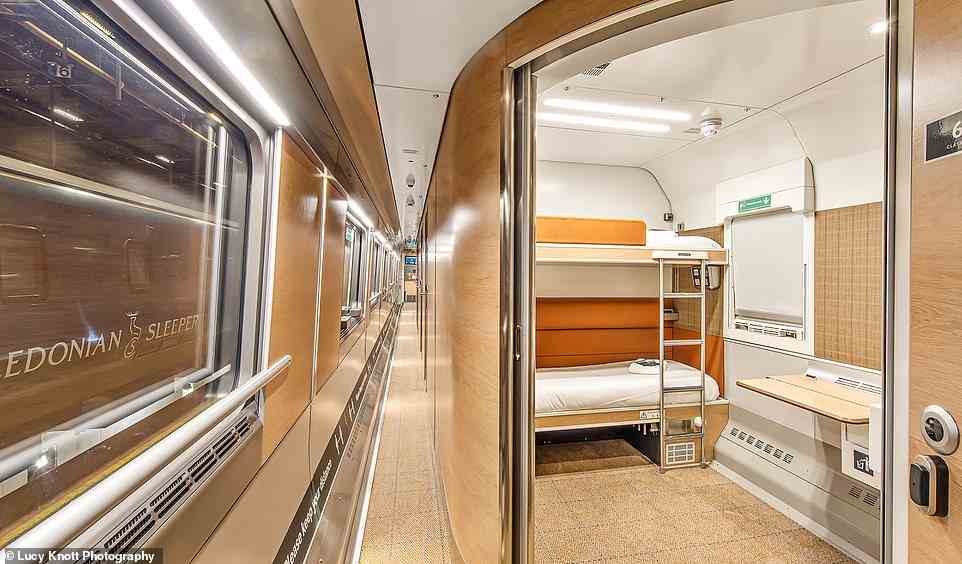 This image shows a Classic room that has wheelchair access. The Caledonian Sleeper runs every night, apart from Saturday