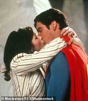 Superman II featuring  Margot Kidder and Christopher Reeve as Lois Lane And Clark Kent
