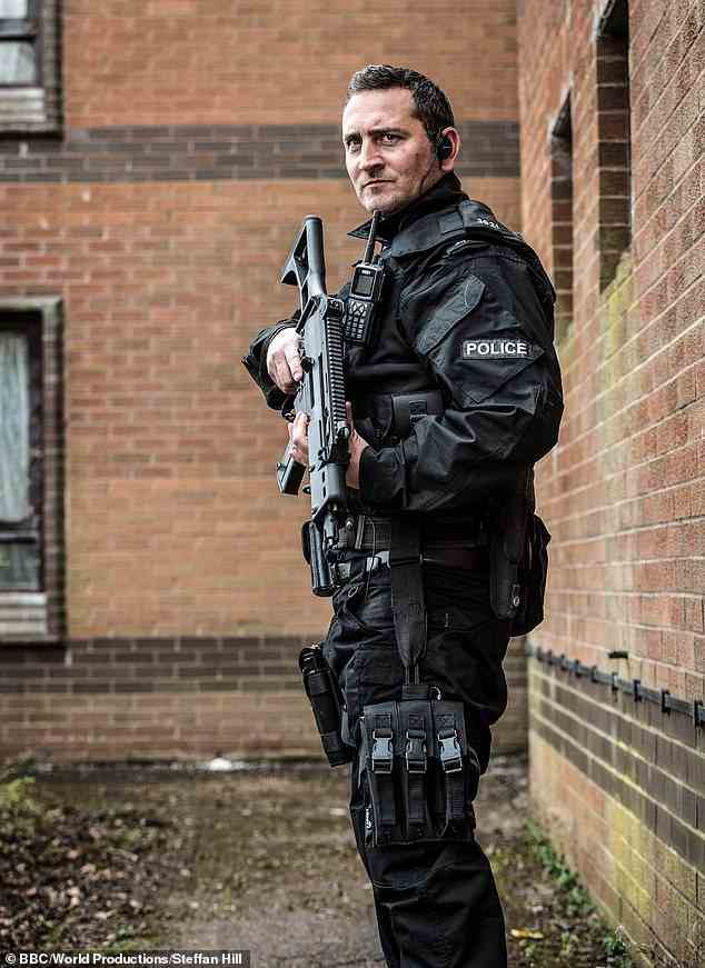 Will Mellor (im Bild) spielte in der TV-Serie Line of Duty einen korrupten Polizisten