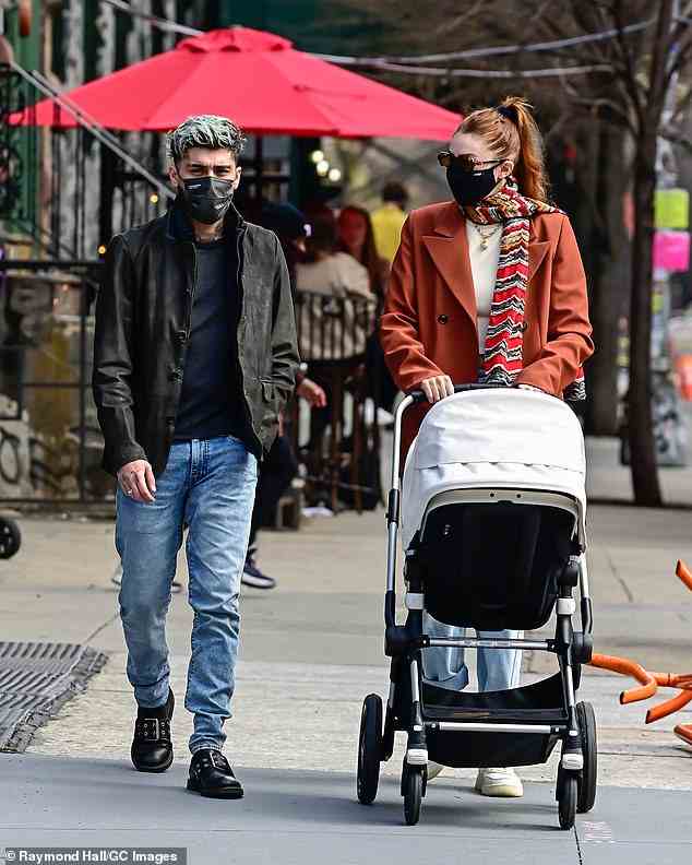 Einvernehmliche Exen: Gigi war früher in einer Beziehung mit Zayn Malik – sie sind Co-Eltern ihrer zweijährigen Tochter Khai (Bild im März 2021)