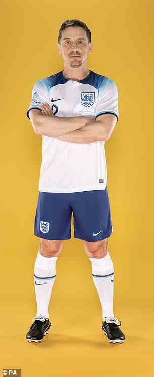 Gary Neville wird im Soccer Aid-Spiel 2023 zu sehen sein