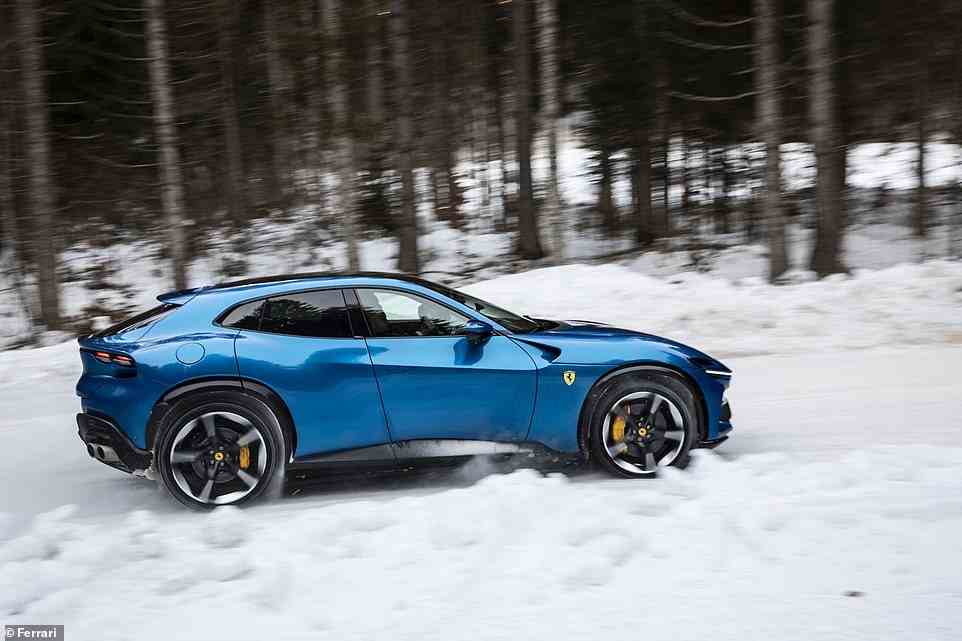 The new Purosangue - whose name means thoroughbred - is the Italian supercar firm's first sporty higher-riding all-wheel drive crossover priced from £313,120 on the road. But don't you dare call it an SUV...else face the wrath of Ferrari bosses!