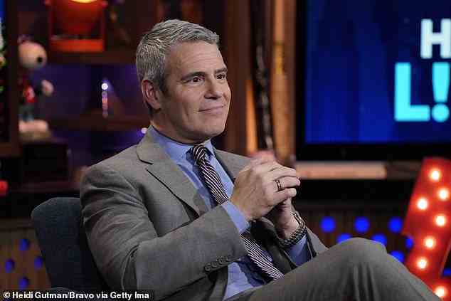 Andy Cohen spilled on the bombshell affair between Vanderpump Rules costars Tom Sandoval and Raquel Leviss on his radio show on Monday