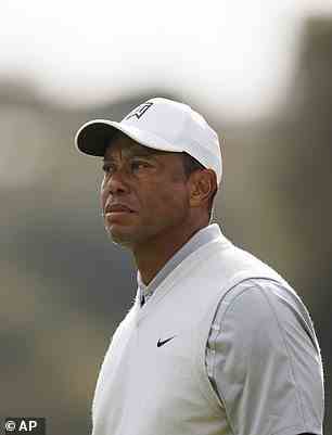 Tiger Woods spielte letztes Jahr nur neun Wettkampfrunden Golf
