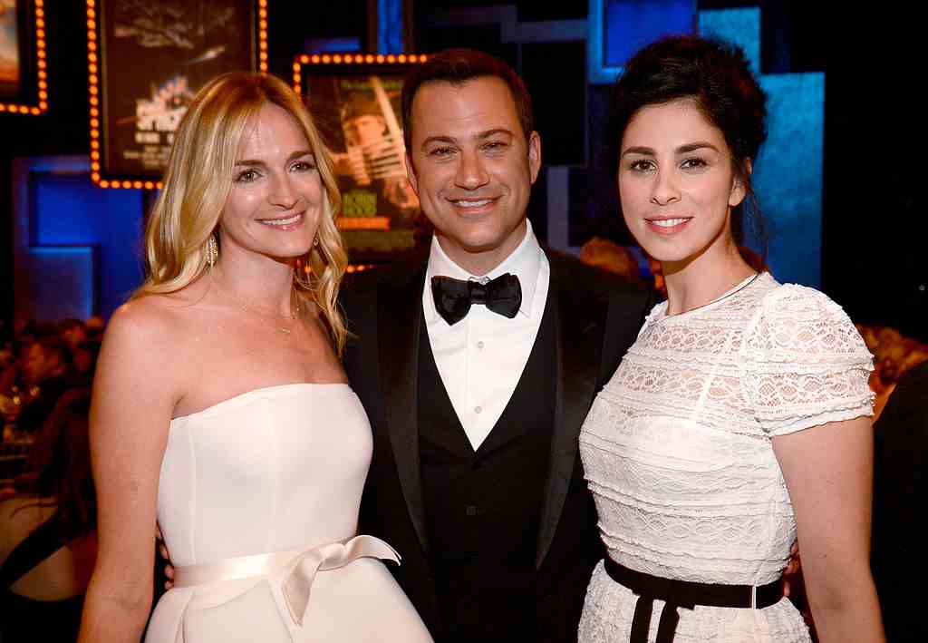 Jimmy Kimmel, Molly McNearney, Sarah Silverman 