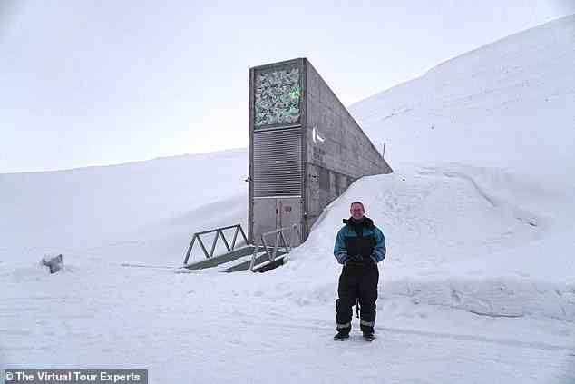 Spitzbergens Permafrost bedeutet, dass die Samen gefroren bleiben sollten, selbst wenn die Kühlanlage der Anlage – die eine Temperatur von -18 °C aufrechterhält – an Leistung verliert