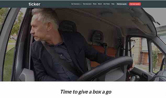 Lineker is also an investor in an insurance company which aims to reduce premiums for car and van drivers, as long as their driving is tracked