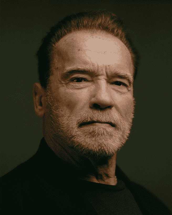 Arnold Schwarzenegger-Porträt