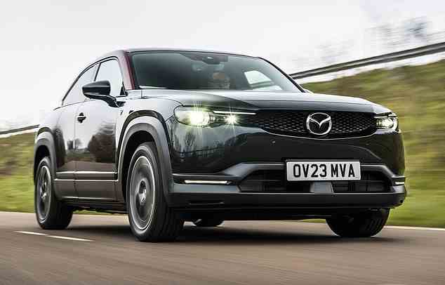 Sicherheit geht vor: Der neue Plug-in-Hybrid-SUV MX-30 e-Skyactiv R-EV von Mazda hat in der jüngsten Runde der Euro-NCAP-Crashtests die Höchstwertung von fünf Sternen erhalten