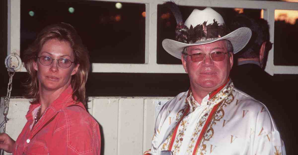 William Shatner und seine Freundin Nerine Kidd im Jahr 1997