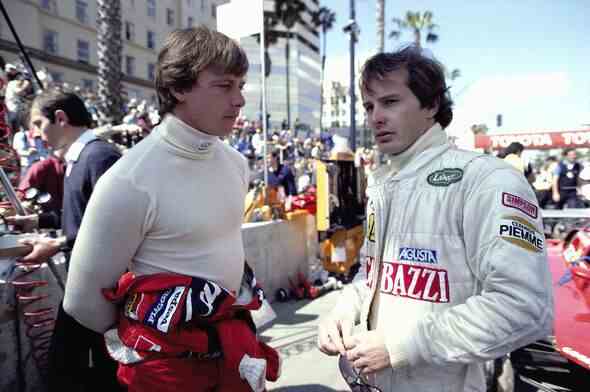 Didier Pironi und Gilles Villeneuve
