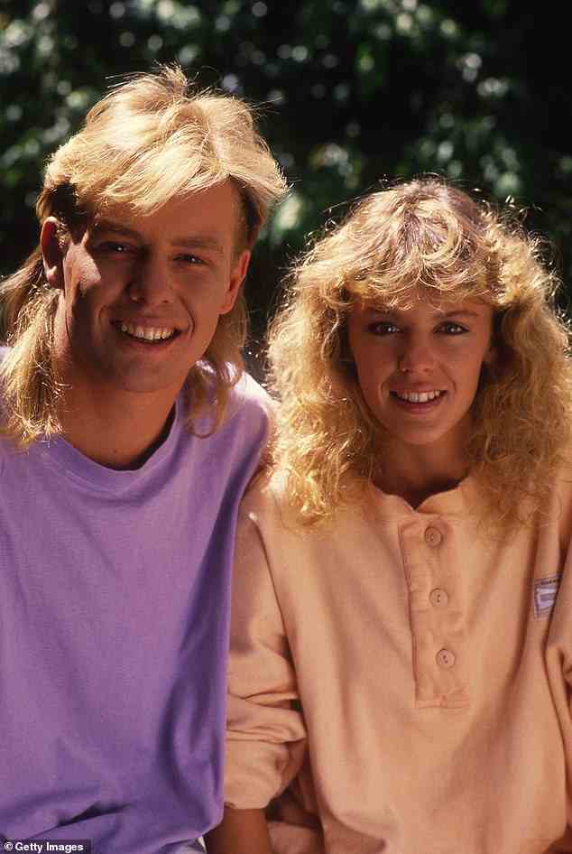 Brian Walsh was responsible for the global success of Neighbours and well as the international careers of Kylie Minogue and Jason Donovan (both pictured above)