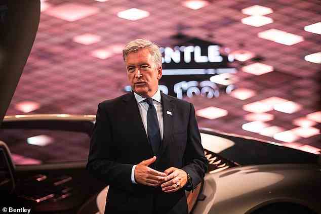 Adrian Hallmark kam 2017 als Chief Executive zu Bentley, nachdem er von Jaguar Land Rover gewechselt war