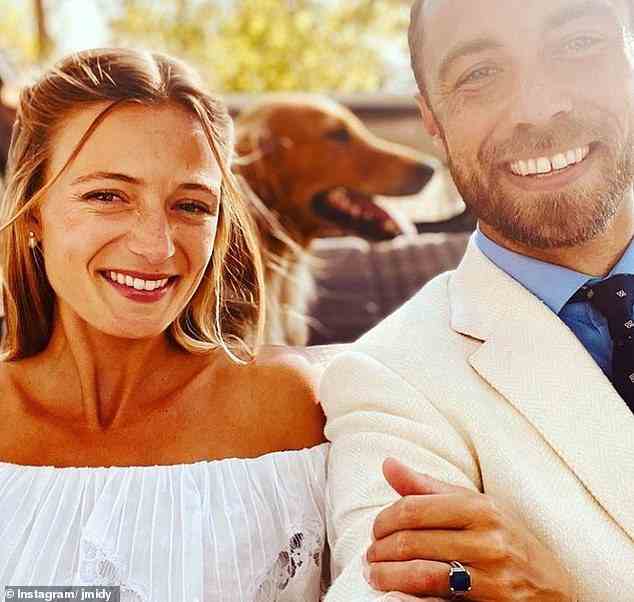 Hochzeit im Sommer: Als er im September 2021 seine Hochzeit mit einem Bild von ihm und seiner Braut Alizée auf Instagram ankündigte, schwärmte James: „Worte können nicht beschreiben, wie glücklich ich bin.“