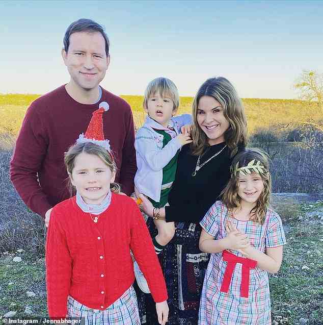 'It was a really hard thing to go through,' said Bush Hager, who shares children Mila, Poppy, and Hal with her husband, Henry Hager